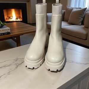 DV by Dolce Vita White Ankle Boots